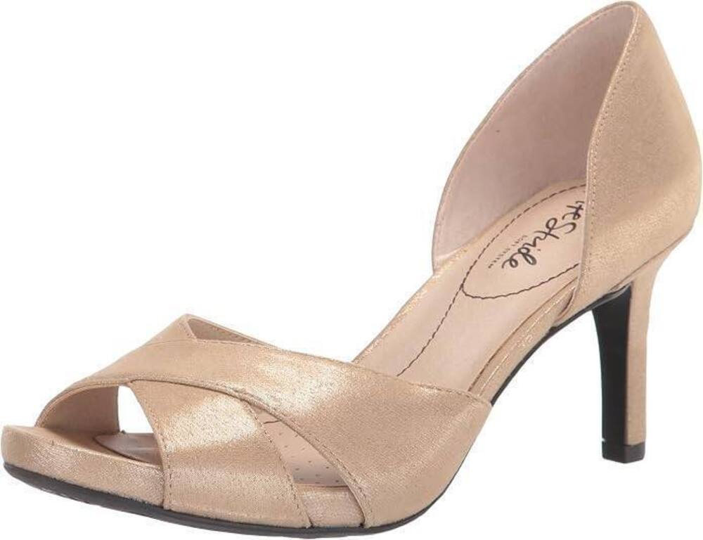 NWT LifeStride - Soft Gold Mykonos Pump - 7 Wide